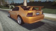 2000 Ford Mustang SVT Cobra R для GTA San Andreas миниатюра 3