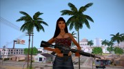 Девушка из загрузочного экрана - 2 для GTA San Andreas миниатюра 1