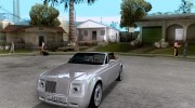 Rolls-Royce Phantom Drophead Coupe для GTA San Andreas миниатюра 1