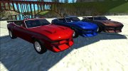 FlatQut Speedevil Cabrio для GTA San Andreas миниатюра 6