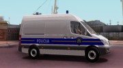 Mercedes Sprinter - Croatian Police Van for GTA San Andreas miniature 3