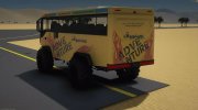 Iveco Monster Bus Safari in Qatar para GTA 5 miniatura 2