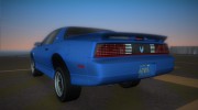 Pontiac Firebird Trans Am 1987 (HQ) для GTA Vice City миниатюра 4