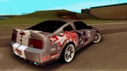 Ford Mustang Shelby для GTA San Andreas миниатюра 2