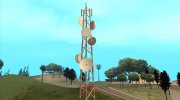 HD Radio Tower для GTA San Andreas миниатюра 1