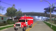 ГАЗ 3309 Пожарный для GTA San Andreas миниатюра 1