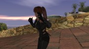 Dead Or Alive 5 Kasumi Ninja Black Outfit для GTA San Andreas миниатюра 7