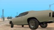 Chevrolet Chevelle для GTA San Andreas миниатюра 3