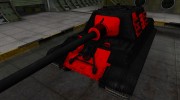 Черно-красные зоны пробития Jagdtiger for World Of Tanks miniature 1