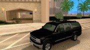 Chevrolet Suburban FBI для GTA San Andreas миниатюра 1