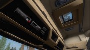 Mercedes-Benz Actros MP4 Stream Space black  6x4 V2.0 для GTA San Andreas миниатюра 24