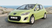 Peugeot 308 (T7) 2011 для BeamNG.Drive миниатюра 1