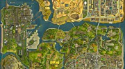 HD Radar Map 3D для GTA San Andreas миниатюра 1