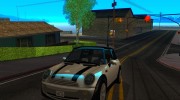 Mini Cooper Hardtop для GTA San Andreas миниатюра 1