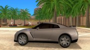 Nissan GT-R для GTA San Andreas миниатюра 2