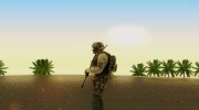 Modern Warfare 2 Soldier 15 para GTA San Andreas miniatura 2