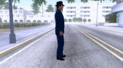 Вито Скаллета из Mafia 2 в синем костюме para GTA San Andreas miniatura 4