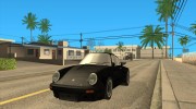 Porsche 911 Black V2 для GTA San Andreas миниатюра 1