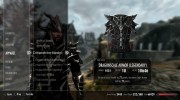 Dark Dragonscale Armor with shield для TES V: Skyrim миниатюра 4