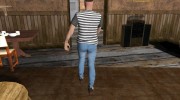 Skin HD GTA V Online парень с усиками for GTA San Andreas miniature 8