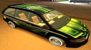 GTA V Vapid Minivan Custom для GTA San Andreas миниатюра 5