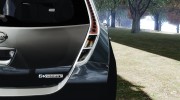 Nissan Leaf 2011 для GTA 4 миниатюра 14