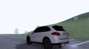 Porsche Cayenne Turbo Black Edition para GTA San Andreas miniatura 4