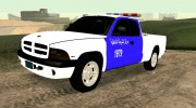 Dodge Dakota Iraqi Police для GTA San Andreas миниатюра 1