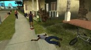 Маньяк с миниганом para GTA San Andreas miniatura 9