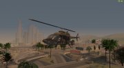 Bell OH-58A Kiowa для GTA San Andreas миниатюра 1
