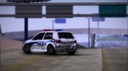 2003 Volkswagen Golf MK4 R32 Liberty City Police Custom для GTA San Andreas миниатюра 6