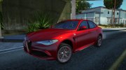 Alfa Romeo Giulia Quadrifoglio для GTA San Andreas миниатюра 1