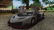 NFS Rivals Lamborghini Veneno for GTA San Andreas miniature 1