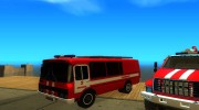 ПАЗ-3205 Пожарная Охрана para GTA San Andreas miniatura 1