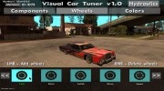 Visual Car Tuner v1.0 para GTA San Andreas miniatura 3