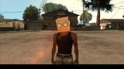 Bot Fan Mask From The Sims 3 для GTA San Andreas миниатюра 4