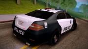 Vapid Police Interceptor from GTA V для GTA San Andreas миниатюра 2