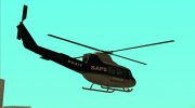 Bell 212 SAPD para GTA San Andreas miniatura 2