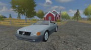 Mercedes-Benz 500SL для Farming Simulator 2013 миниатюра 1