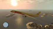 Boeing 757-200 DHL para GTA 4 miniatura 4