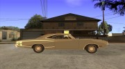 Dodge Coronet Super Bee 70 для GTA San Andreas миниатюра 5