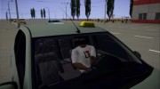 Renault Logan Taxi для GTA San Andreas миниатюра 10