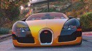 Bugatti Veyron 2009 1.1 для GTA 5 миниатюра 12