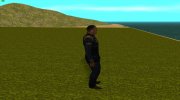 Дэвид Андерсон в командирской форме из Mass Effect для GTA San Andreas миниатюра 5