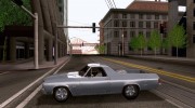 Chevrolet El Camino SS для GTA San Andreas миниатюра 2