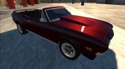 FlatQut Speedshifter Cabrio для GTA San Andreas миниатюра 2