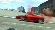 Red smoke under the wheels для GTA 4 миниатюра 1