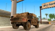 Hummer H1 из COD MW 2 v2 для GTA San Andreas миниатюра 4