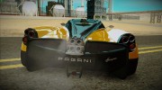 Pagani Huayra 2012 para GTA San Andreas miniatura 3