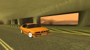 BMW E34 ЕК для GTA San Andreas миниатюра 1